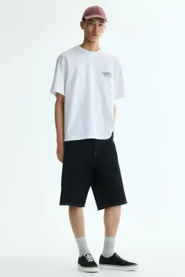 T-shirt imprimé Loose Fit - Blanc/Port Meridian Yacht Club — photo 2