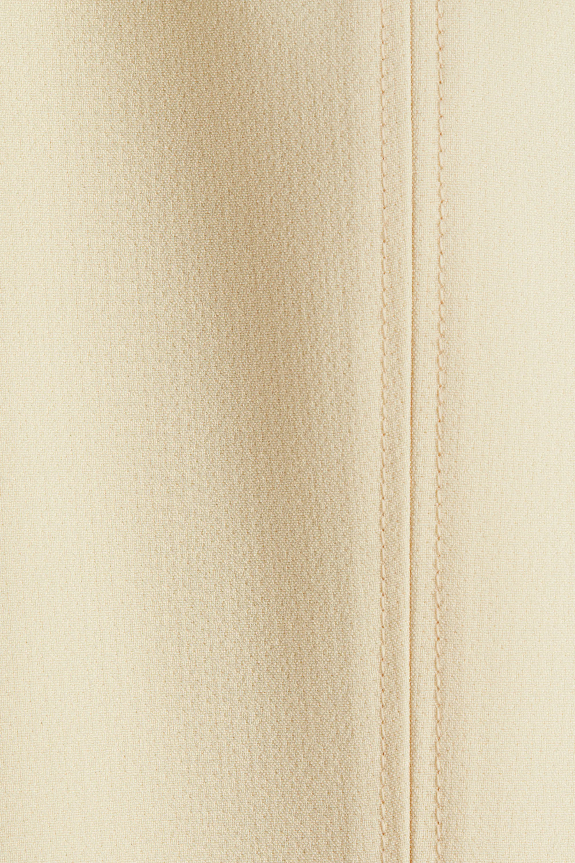 Robe avec ceinture à nouer - Jaune clair