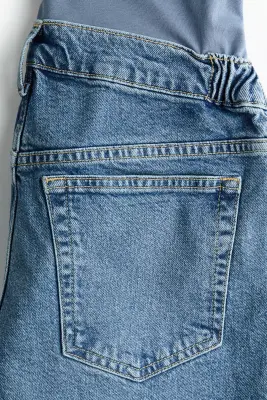 MAMA Straight Ankle Jeans - Bleu denim — photo 5