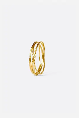 BAGUE OLYMPE - Or blanc 18 carats — photo 5