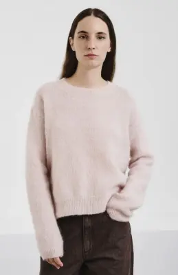 Nouveau ! POMANDÈRE Pull Laine 8480 Antique Pink — photo 2