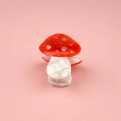 Mini pince à cheveux Champignon Coucou Suzette — photo 1