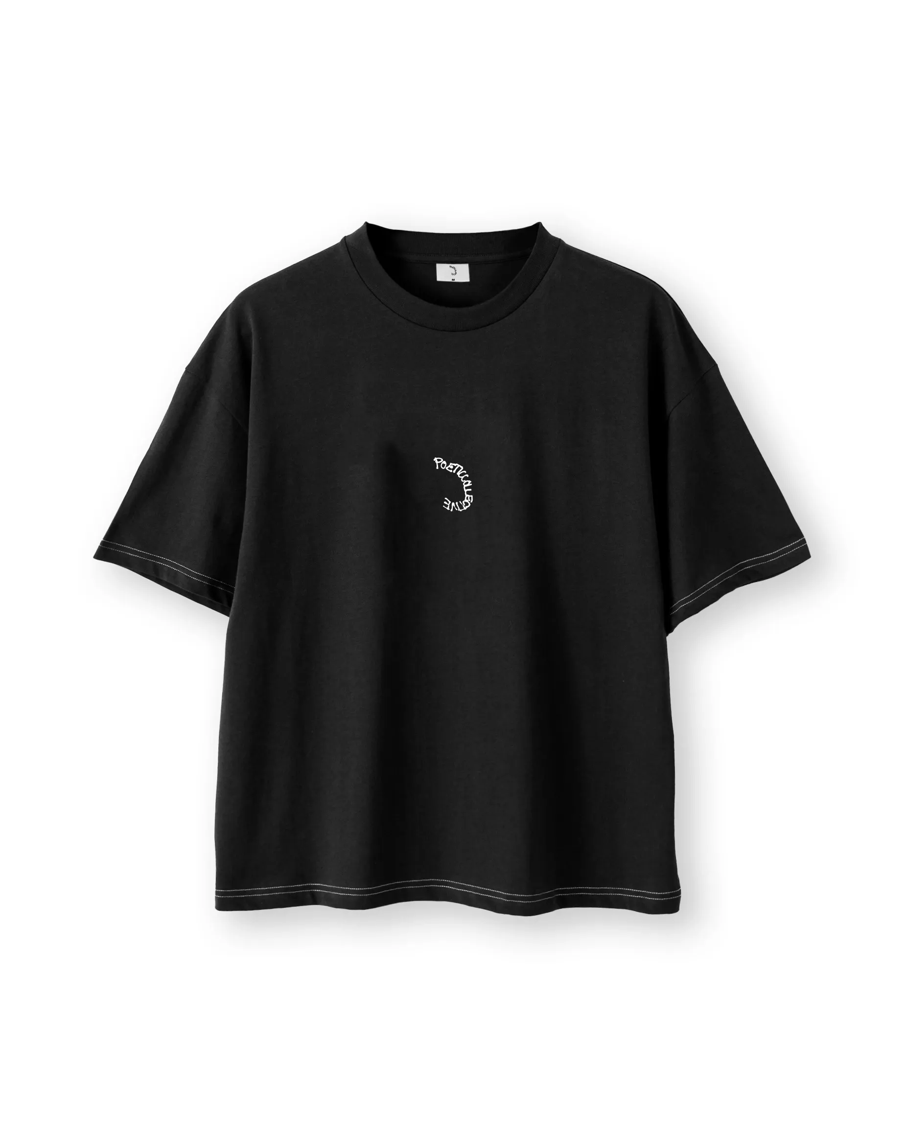 T-shirt poetic collective premium spray – black