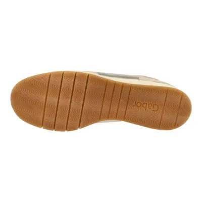 Baskets Gabor 66.508.82 Beige - Lacets Grande Pointure Femme — photo 4