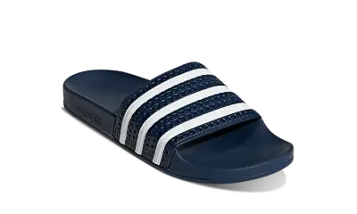 Adidas Adilette Slide Blue White — photo 3