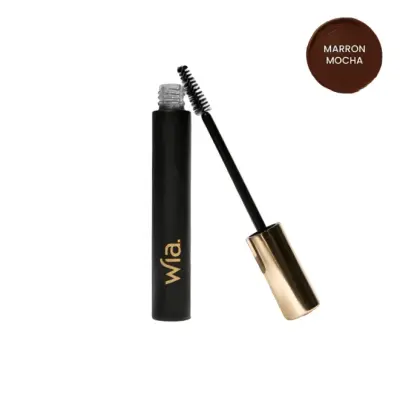 Mascara marron rechargeable, brosse VOLUME — photo 1