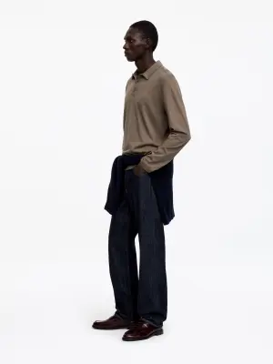 Polo léger - Marron — photo 2