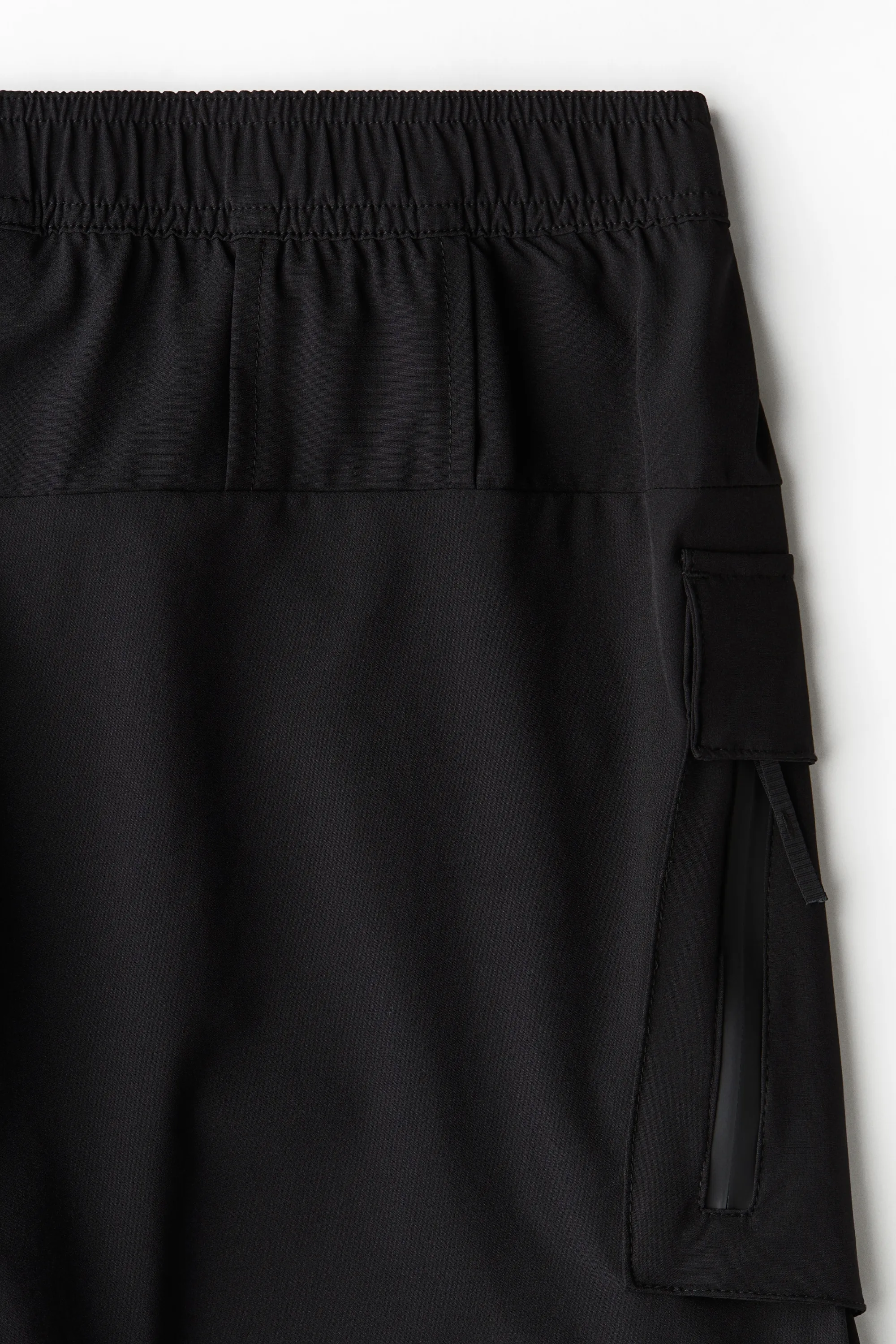 Short de sport cargo mi-long DryMove™ - Noir