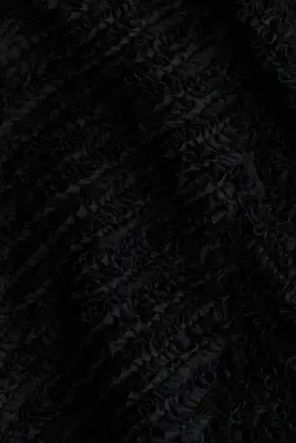Appliquéd bandeau dress - Noir — photo 4