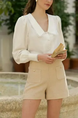 Callie Wool Shorts — photo 2