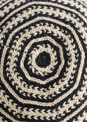 Bob crocheté - Noir/Sable — photo 2