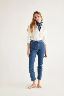 JEAN MATTIS BLEU MIDI — photo 3