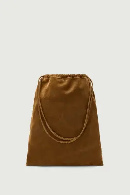 SAC SIA CARAMEL CROÛTE DE CUIR — photo 4