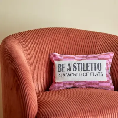 Coussin Be A Styletto Rose — photo 2