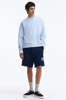 Short Relaxed Fit - Bleu marine/SoHo NYC — photo 1