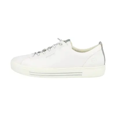 Baskets Remonte D0913-80 Blanches - Lacets Grande Pointure Femme — photo 2