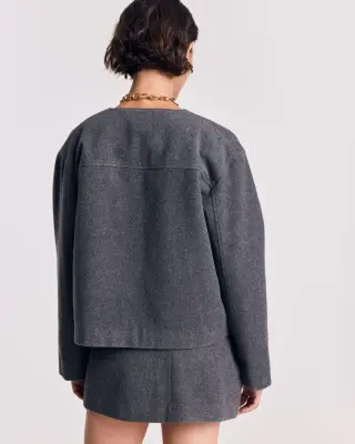 Vareuse Carmina gris cendré — photo 5