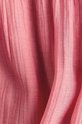 Robe dos nu froncée - Rose — photo 3