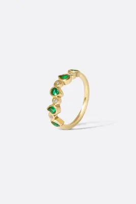 BAGUE DUNA - Or rose 18 carats — photo 1