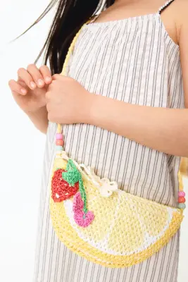 Sac crossbody en forme de citron - Jaune/citron — photo 1