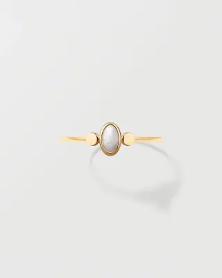 BAGUE LILA - Or jaune 18 carats — photo 3