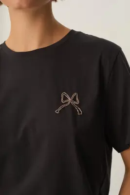 Tee-shirt Faustine Ardoise — photo 2