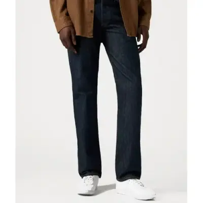 LEVIS 501 ORIGINAL MARLON GRANDE LONGUEUR Brut — photo 1