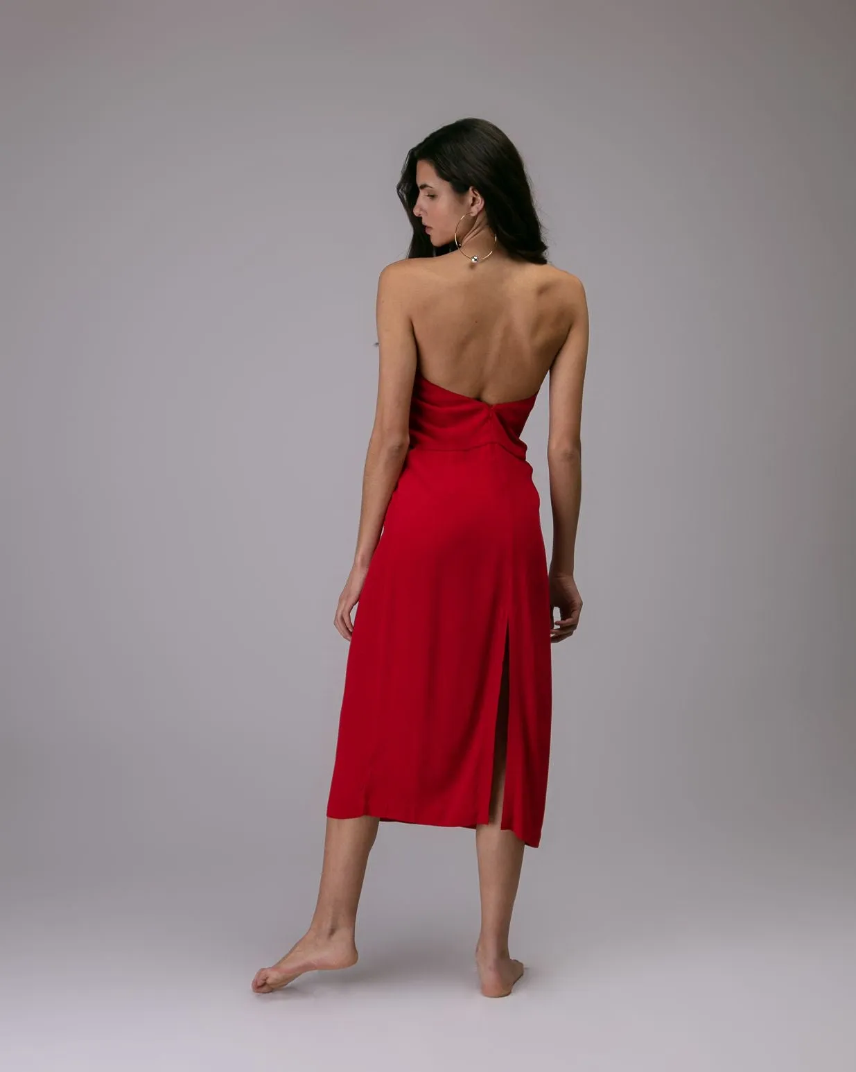 Robe longue Balou Rouge – Karma Koma