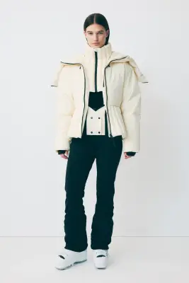 Veste de ski matelassée ThermoMove™ - Beige — photo 1