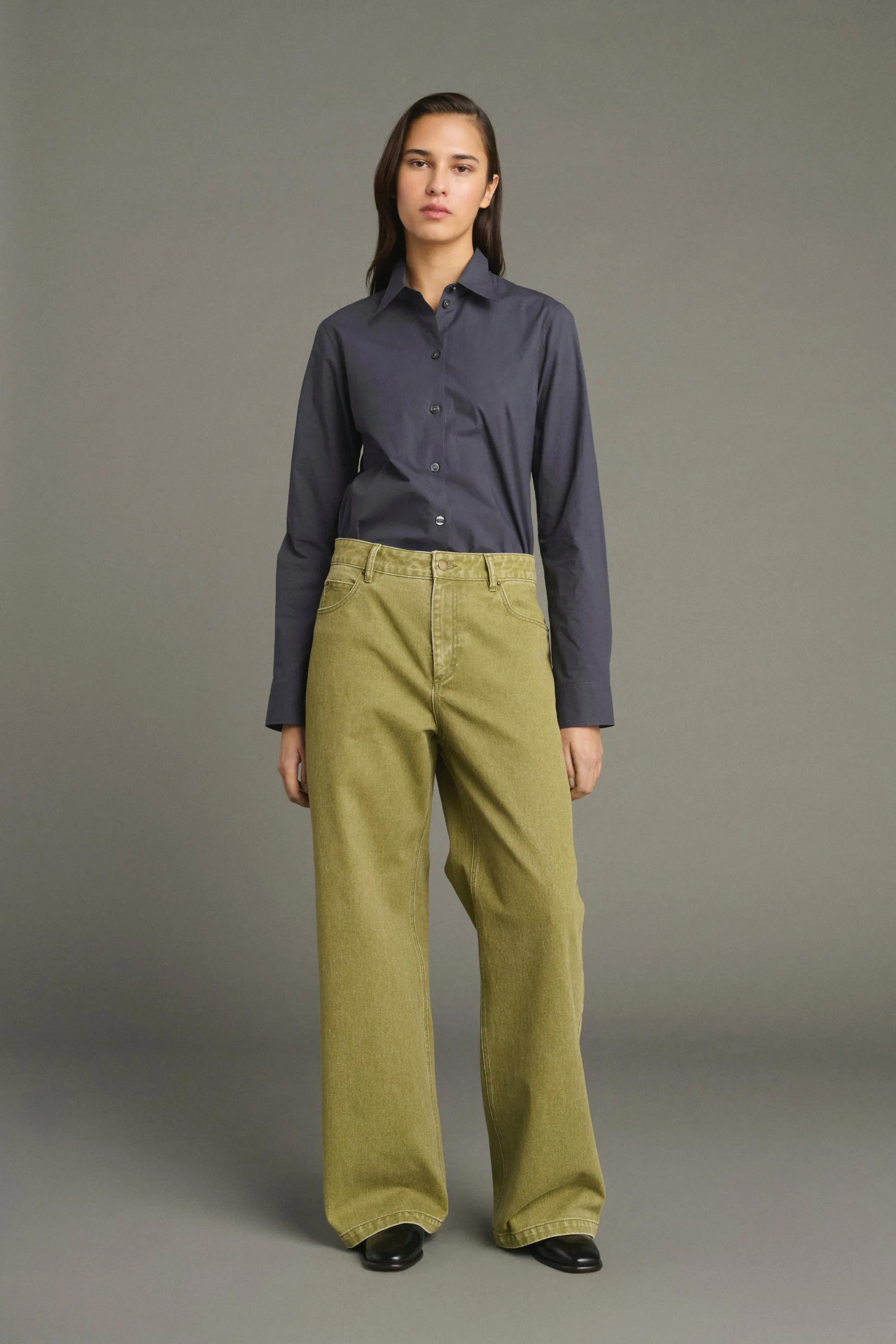 JEAN CALVIN VERT OLIVE