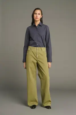 JEAN CALVIN VERT OLIVE — photo 1