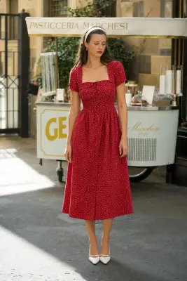 Estelle Button Down Dress — photo 2