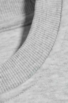 Sweat standard - Mélange gris clair poudré — photo 4