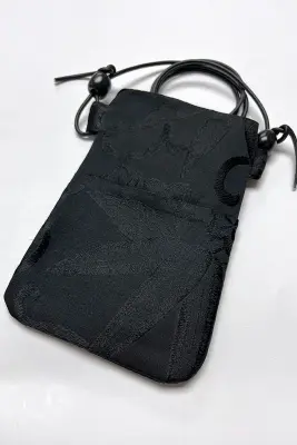 Pochette Smartphone Obi - Satin Noir — photo 3