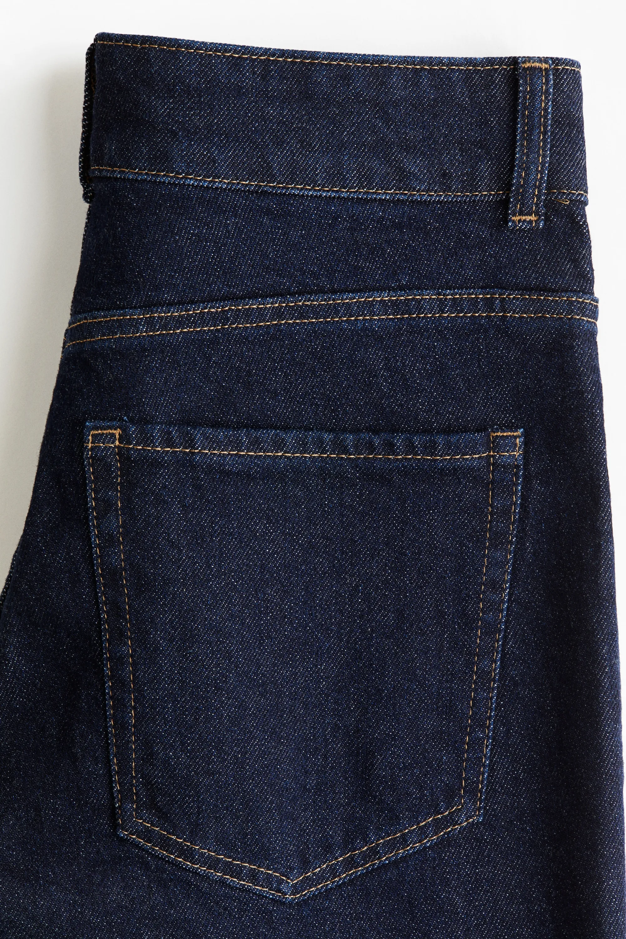 Flared High Jeans - Dark denim blue