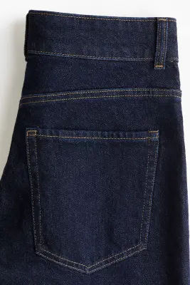 Flared High Jeans - Dark denim blue — photo 1