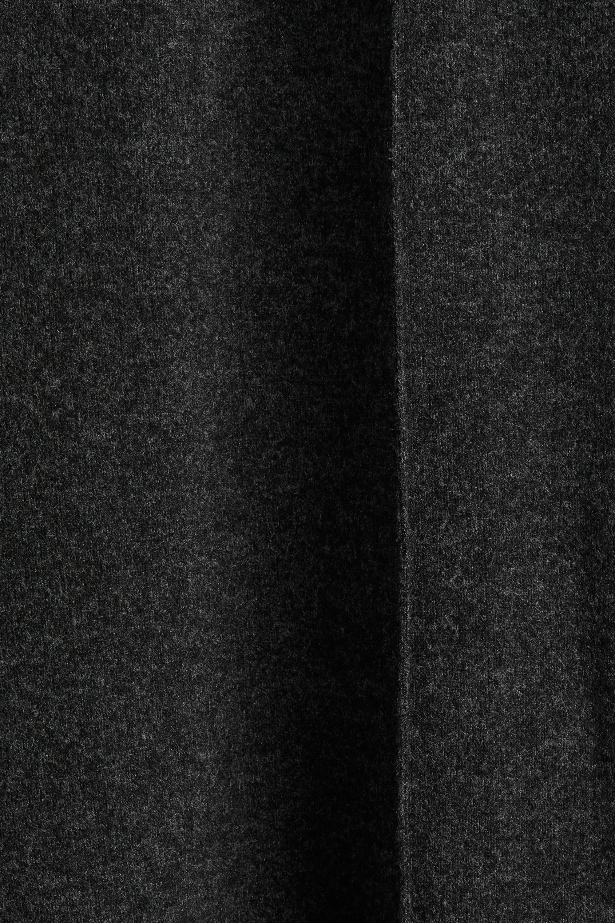 Robe à mancherons en jersey - Gris foncé chiné