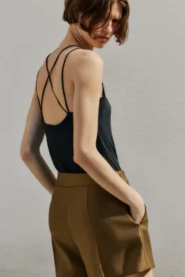 Short chic - Vert kaki — photo 3