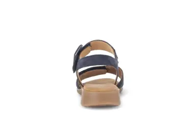 Sandales Gabor 82.802.36 Bleues - Cuir Boucle Grande Pointure Femme — photo 4