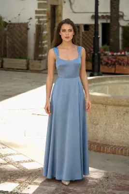 Suzanne Maxi Dress - Sky blue — photo 5