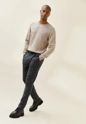 Le pantalon en flanelle (ancienne génération) - Gris anthracite — photo 5