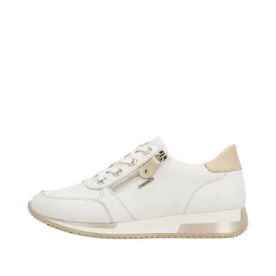 Baskets Remonte D0H11-81 Blanches - Cuir Grande Pointure Femme — photo 2
