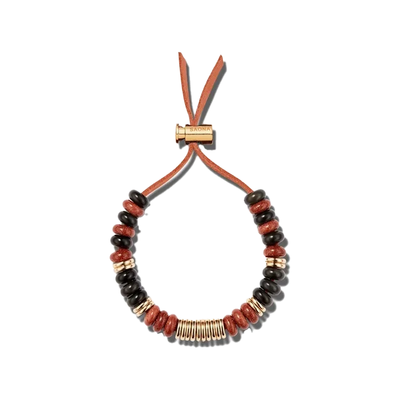 Bracelet Sunrise cherry Shirley - Saona
