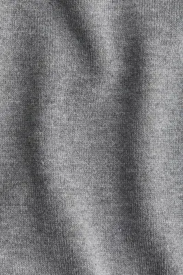 Top en maille fine - Gris chiné — photo 3