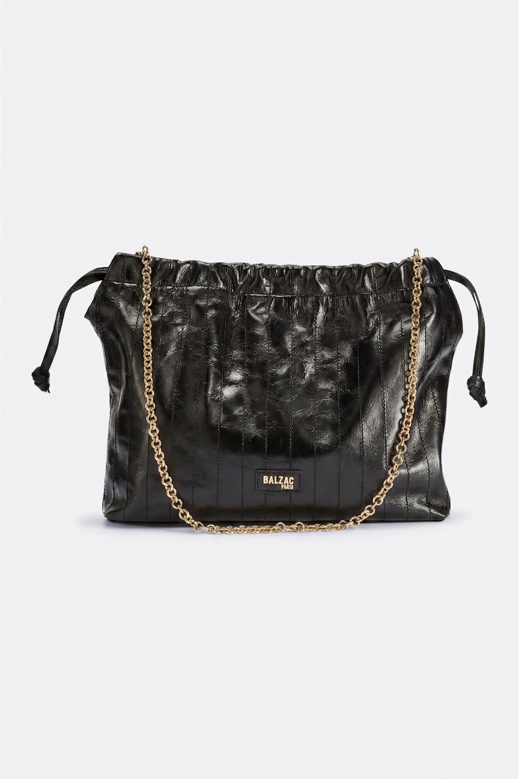 Sac Amaïa froissé noir