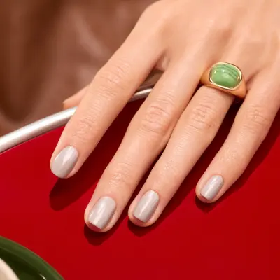 Vernis Tweed - gris nacré - Gamme Green™ — photo 2