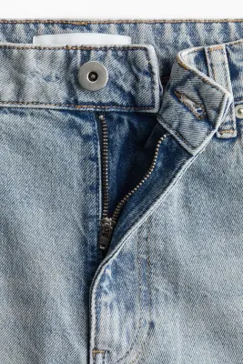 Short Bermuda en denim - Bleu denim clair — photo 4