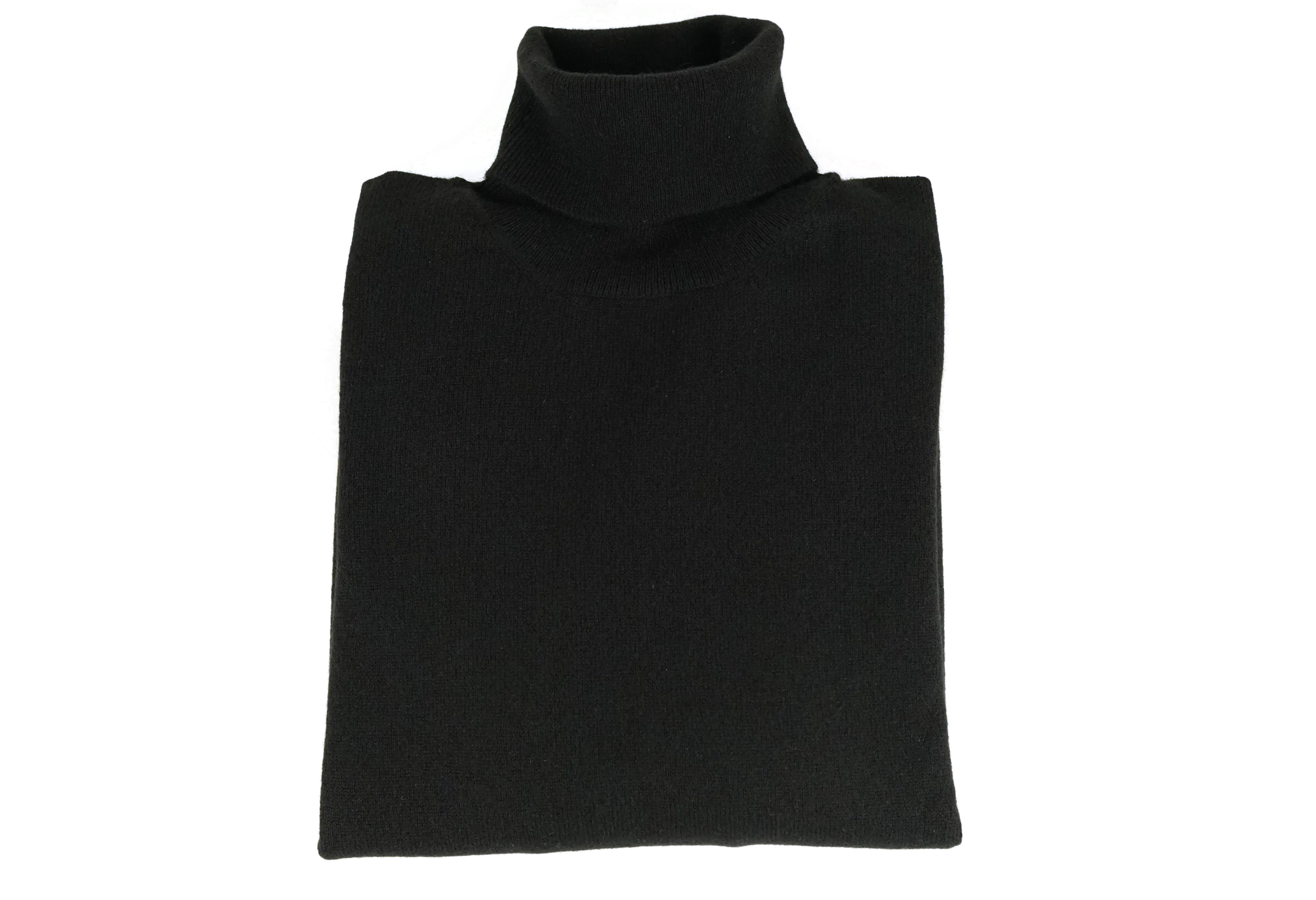 Col roulé femme en pashmina - noir