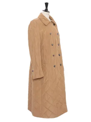 Manteau long matelassée beige camel Prix boutique 600€ Taille 36 à 38 — photo 3
