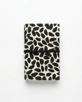 Carnet Indira - Motif Glibette Noir – Mamamushi Studio — photo 5